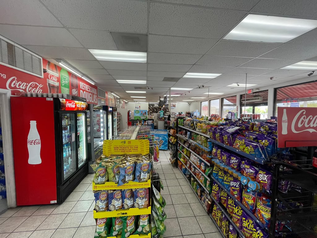 Snack aisle — Takis, Lay's, chips